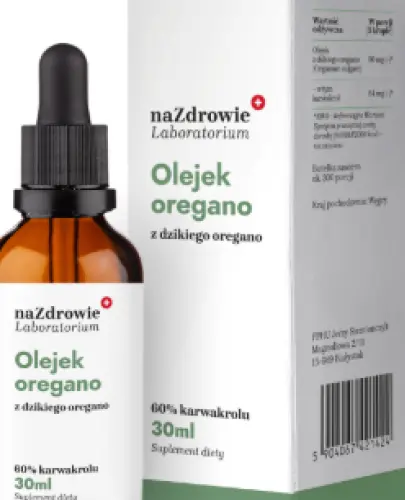 NA ZDROWIE  OLEJEK Z OREGANO 60% KROPLE 30ML 