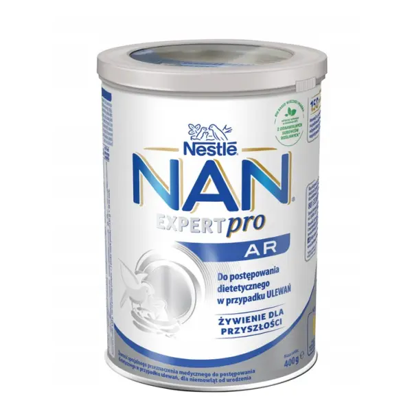 NAN EXPERT PRO AR w przypadku ulewań od urodzenia 400g 