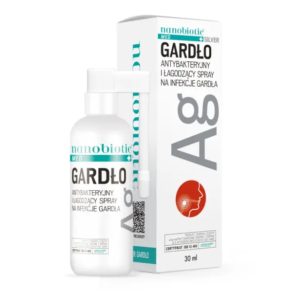 NANOBIOTIC® MED SILVER GARDŁO SPRAY 30 ML