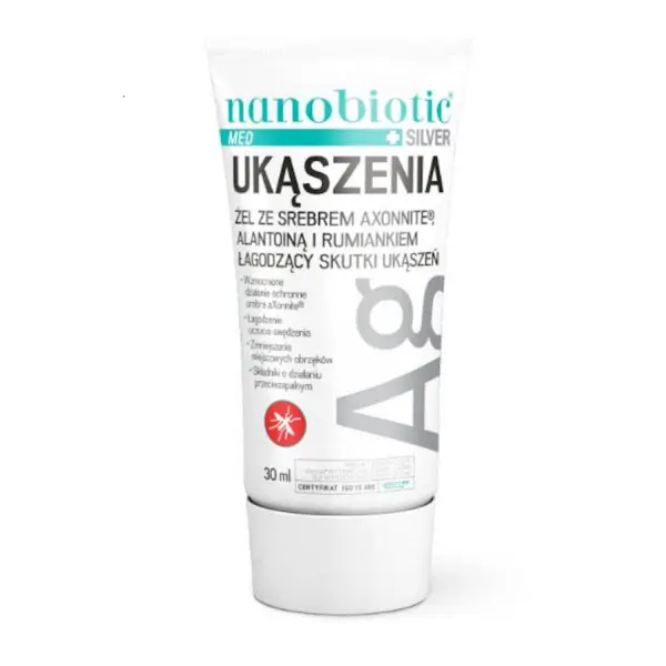 NANOBIOTIC® MED ŻEL ZE SREBREM NA UKĄSZENIA 40 ML