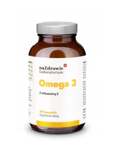 NAZDROWIE OMEGA 3 Z WITAMINA E 60 KAPSUŁEK