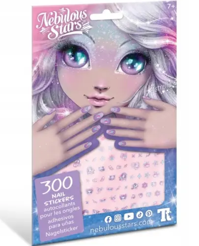 NEBULOUS STARS NAKLEJKI NA PAZNOKCIE ESTRELIA 7+