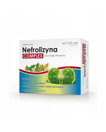 ACTIVLAB NEFROLIZYNA COMPLEX NA DROGI MOCZOWE 30 KAPSUŁEK
