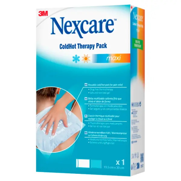 NEXCARE COLD THERAPY PACK MAXI ZIMNO-CIEPŁY KOMPRES ŁAGODZĄCY BÓL 