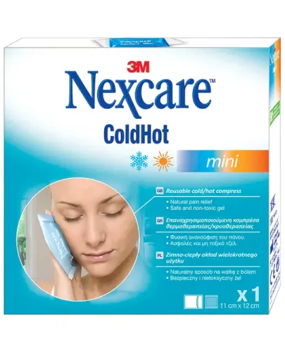 NEXCARE COLDHOT THERAPY PACK MINI ZIMNO-CIEPŁY KOMPRES OKŁAD 1 SZTUKA