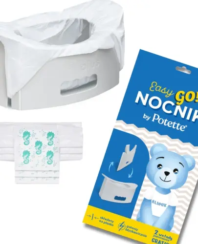 NOCNIK TURYSTYCZNY SKŁADANY EASYGO JASNOSZARY POTETTE