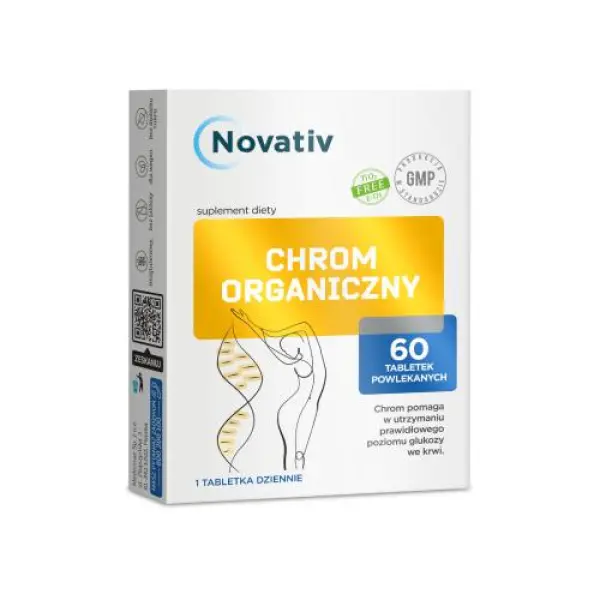 Novativ Chrom Organiczny 60tabl.