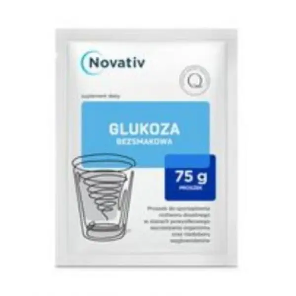 Novativ Glukoza bezsmakowa, 75g