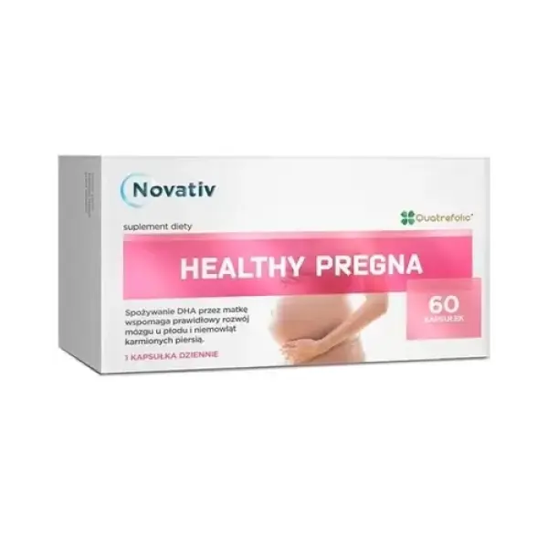 Novativ Healthy Pregna, 60kaps.