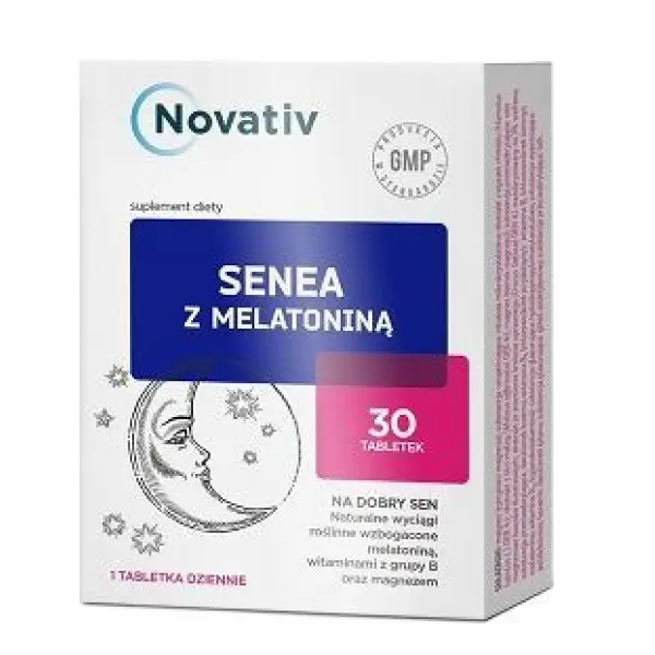 Novativ Senea z melatoniną, 30 tabl.