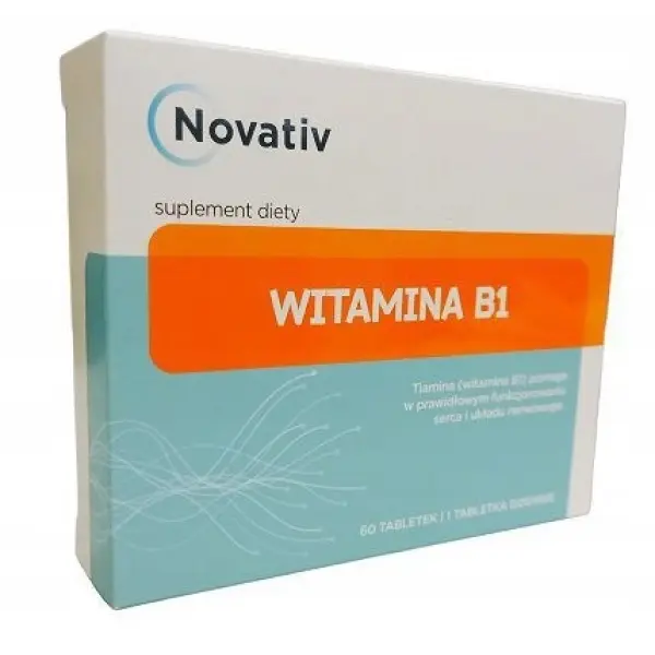 Novativ Witamina B1, 60tabl.