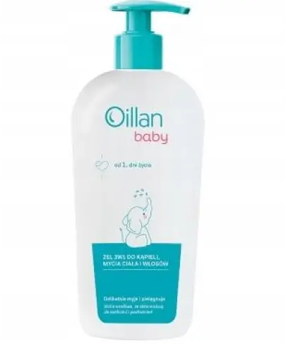 Oillan baby żel 3w1 do kąpieli 750ml