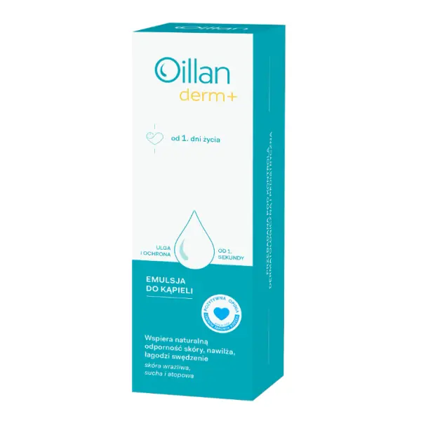 OILLAN DERM+ EMULSJA DO KĄPIELI 200 ML