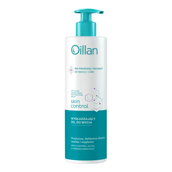 OILLAN SKIN CONTROL WYGŁADZAJĄCY ŻEL DO MYCIA 400 ML