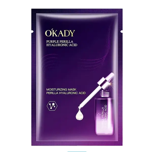 OKADY Rozświetlająca Maska w płachcie do twarzy z ekstraktem z perilli 25ml