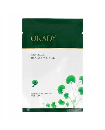 OKADY Regenerująco-Ujędrniająca Maska w płachcie do twarzy z Wąkrotą Azjatycką 