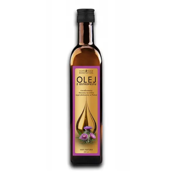 OLEJ Z OSTROPESTU NIERAFINOWANY 250 ML GOLDFARMEX