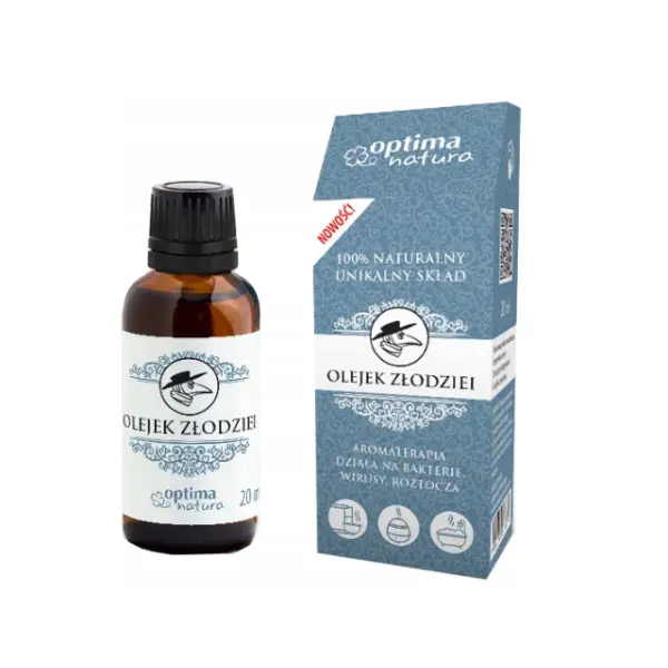 OLEJEK ZŁODZIEI 100 % BAKTERIE, INFEKCJE, WIRUSY 20 ML OPTIMA NATURA