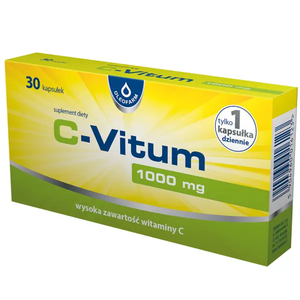 Oleofarm C-Vitum 1000 mg, 30 kapsułek