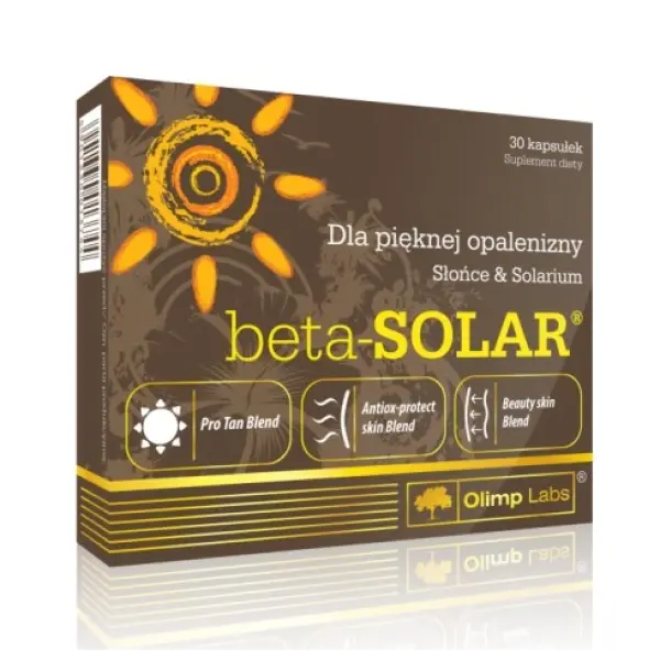 OLIMP BETA-SOLAR beta karoten 30 kapsułek