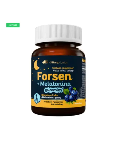 OLIMP FORSEN + MELATONINA  GUMMIES 30 ŻELKÓW 