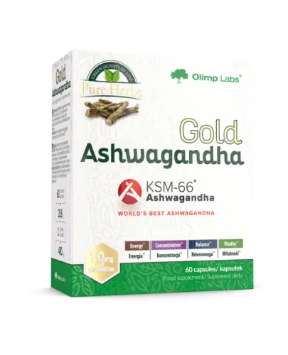 OLIMP GOLD ASHWAGANDHA STRES 60 KAPSUŁEK