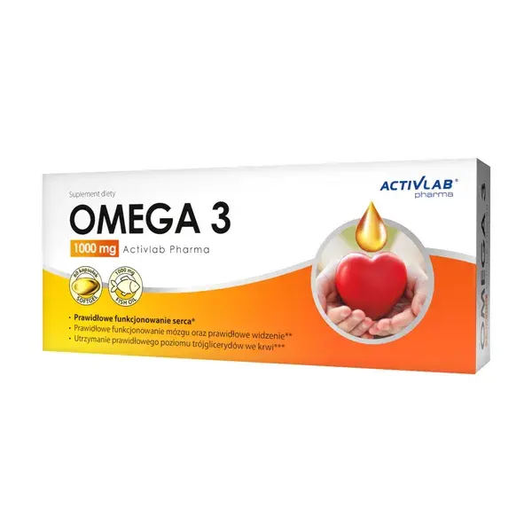 Omega 3 1000 mg Activlab Pharma, 60 kaps.
