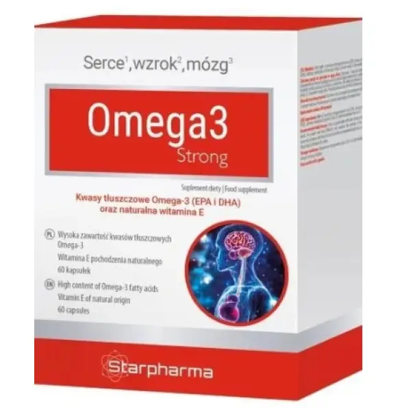 OMEGA 3 STRONG 60 kapsułek STARPHARMA