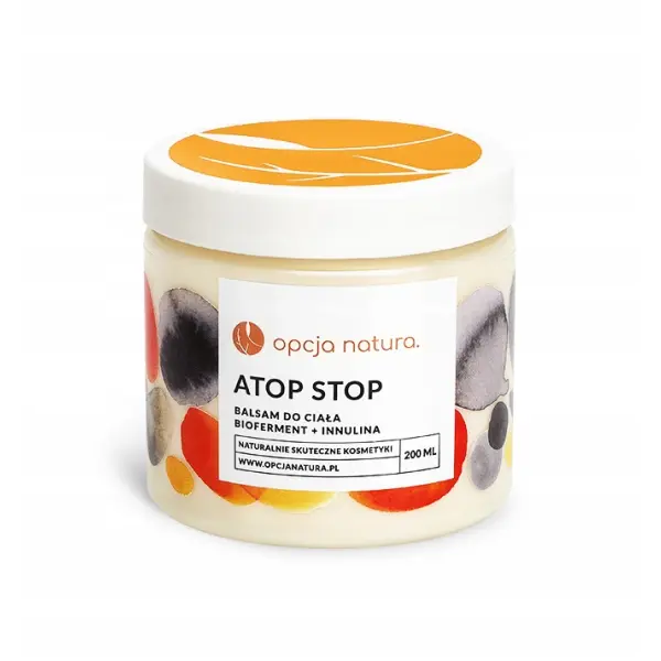 OPCJA NATURA ATOP STOP BALSAM DO CIAŁA BIOFERMENT + INNULINA 200 ML