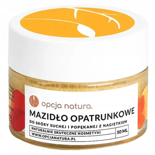 OPCJA NATURA MAZIDŁO OPATRUNKOWE Z NAGIETKIEM DO SKÓRY SUCHEJ 50 ML