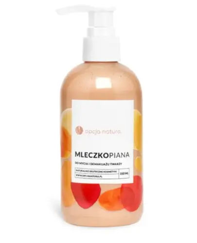 OPCJA NATURA MLECZKOPIANA DO MYCIA I DEMAKIJAŻU TWARZY 250 ML