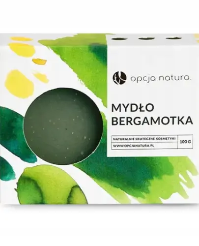 OPCJA NATURA MYDŁO NATURALNE BERGAMOTKA DO MYCIA CIAŁA 100 G 