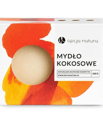 OPCJA NATURA MYDŁO NATURALNE KOKOS DO MYCIA CIAŁA 100 G 