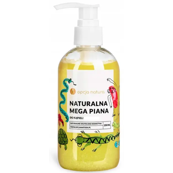 OPCJA NATURA NATURALNA MEGA PIANA DO KĄPIELI DLA DZIECI 250 ML