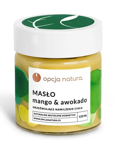 OPCJA NATURA NAWILŻAJĄCE MASŁO DO CIAŁA MANGO AWOKADO 120 ML 