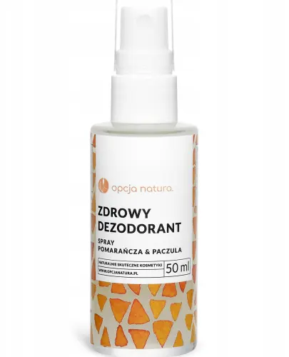 OPCJA NATURA ZDROWY DEZODORANT POMARAŃCZA & PACZULA SPRAY 50 ML
