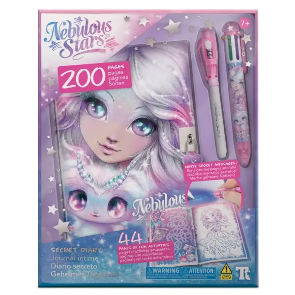 PAMIĘTNIK NA KŁÓDKĘ Z NIEWIDZIALNYM PISAKIEM ESTRELIA NEBULOUS STARS 