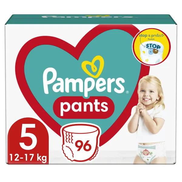 Pampers Pants Junior 5 Pieluchomajtki, 96 sztuk