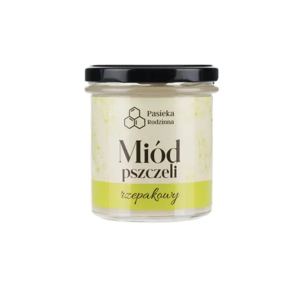 PASIEKA RODZINNA MIÓD RZEPAKOWY 410G