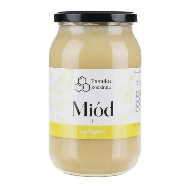 PASIEKA RODZINNA MIÓD Z CYTRYNĄ 1150G