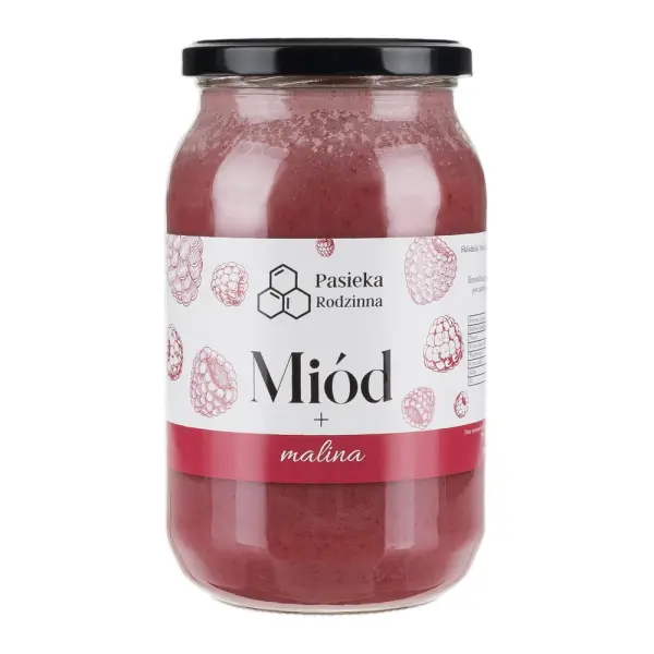 PASIEKA RODZINNA MIÓD Z MALINĄ 1150G