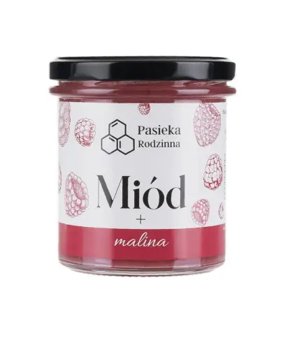 PASIEKA RODZINNA MIÓD Z MALINĄ 410G