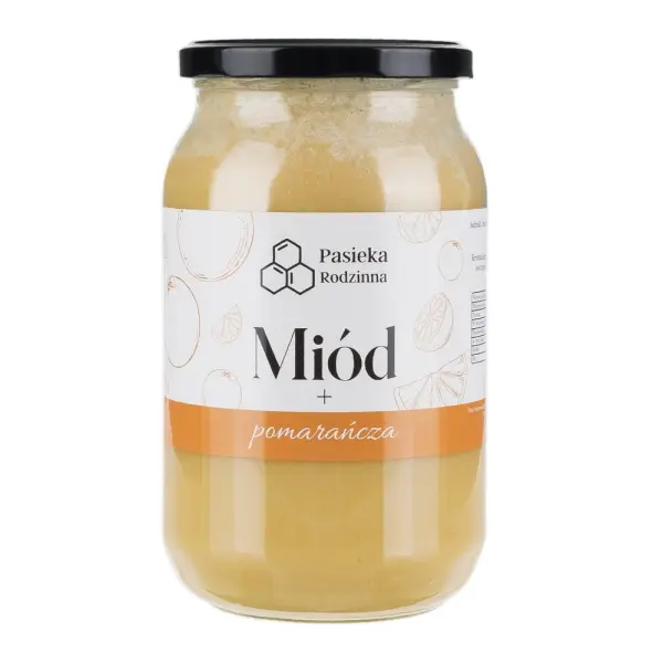 PASIEKA RODZINNA MIÓD Z POMARAŃCZĄ 1150G