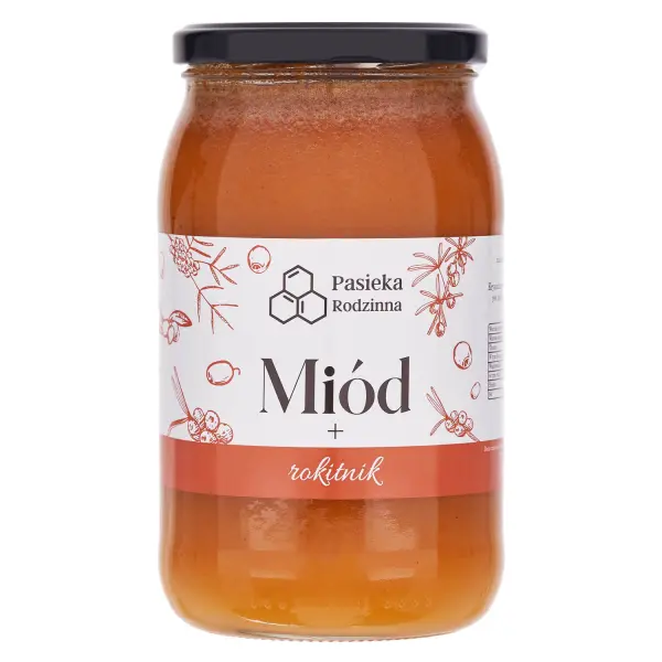 PASIEKA RODZINNA MIÓD Z ROKIETNIKIEM 1150G
