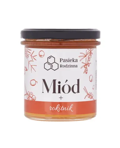 PASIEKA RODZINNA MIÓD Z ROKIETNIKIEM 410G