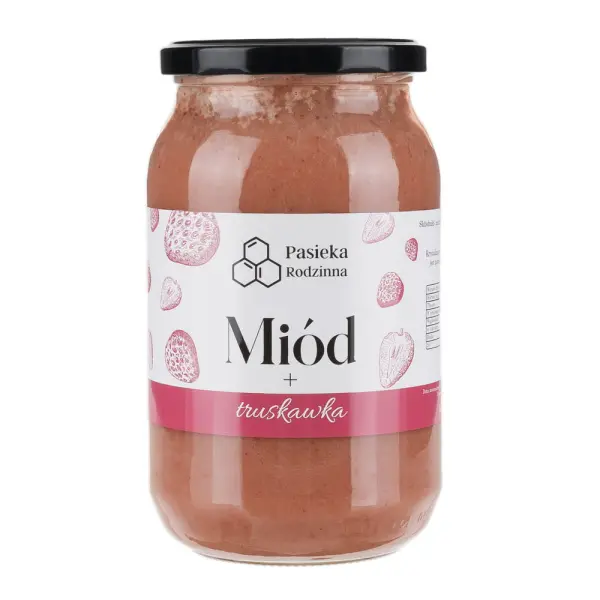 PASIEKA RODZINNA MIÓD Z TRUSKAWKĄ 1150G