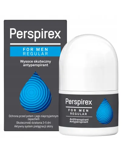 PERSPIREX FOR MEN REGULAR WYSOCE SKUTECZNY ANTYPERSPIRANT 20 ML