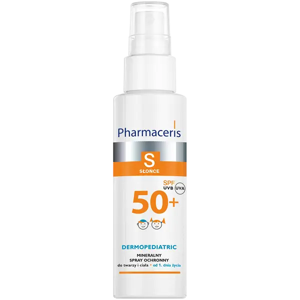 Pharmaceris S Mineralny Spray Ochronny do twarzy i ciała SPF 50+, 100 ml