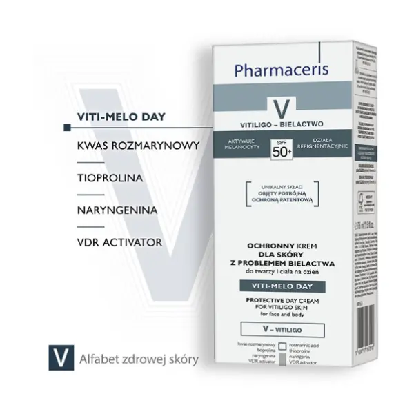 Pharmaceris V VITI-MELO DAY OCHRONNY KREM SPF 50+ 75 ml
