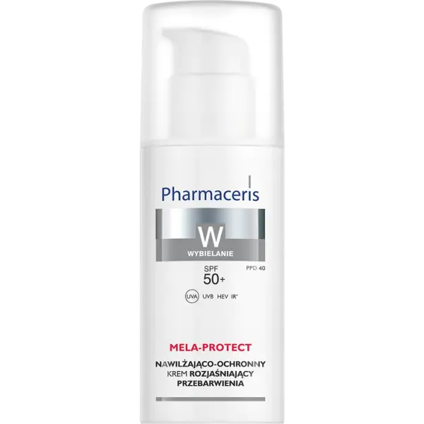 PHARMACERIS W MELA-PROTECT KREM NAWILŻAJĄCY 50+ SPF 50 ML